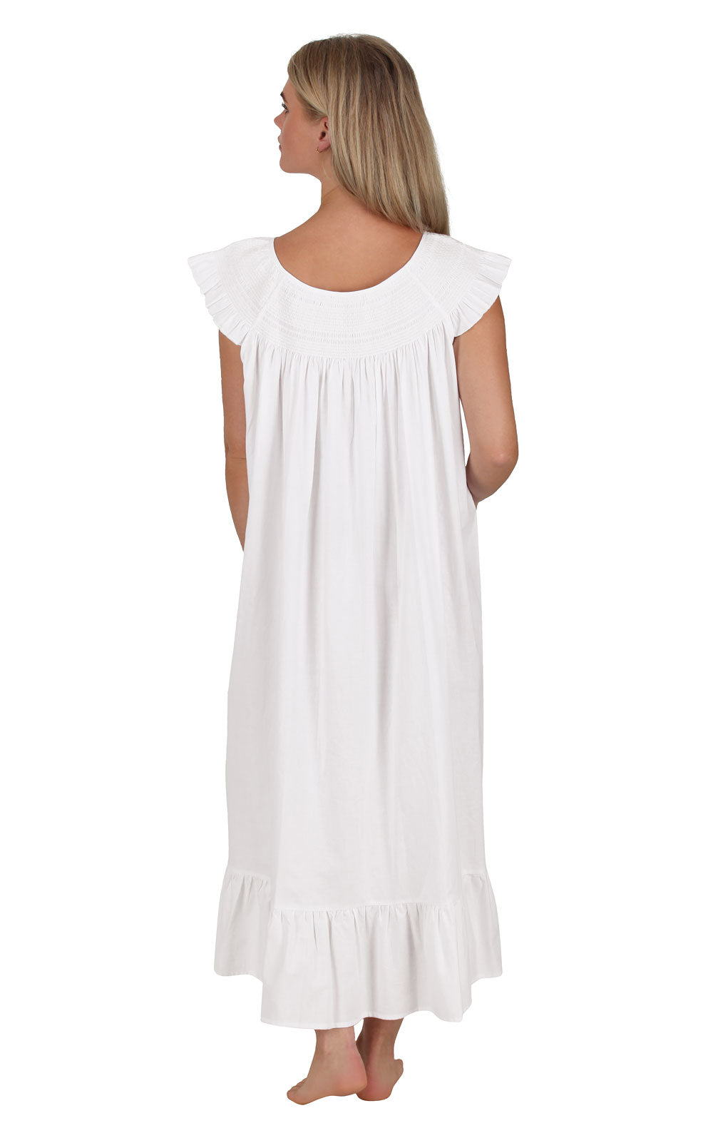 Isla - Sleeveless Women's Cotton Nightgown